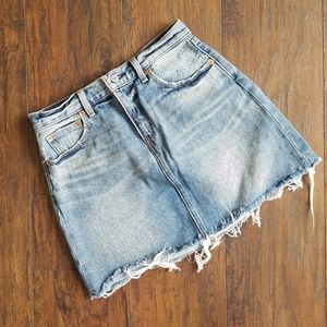 Levi's Distress Denim Skirt